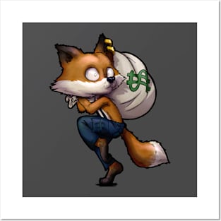 Thief Fox Posters and Art